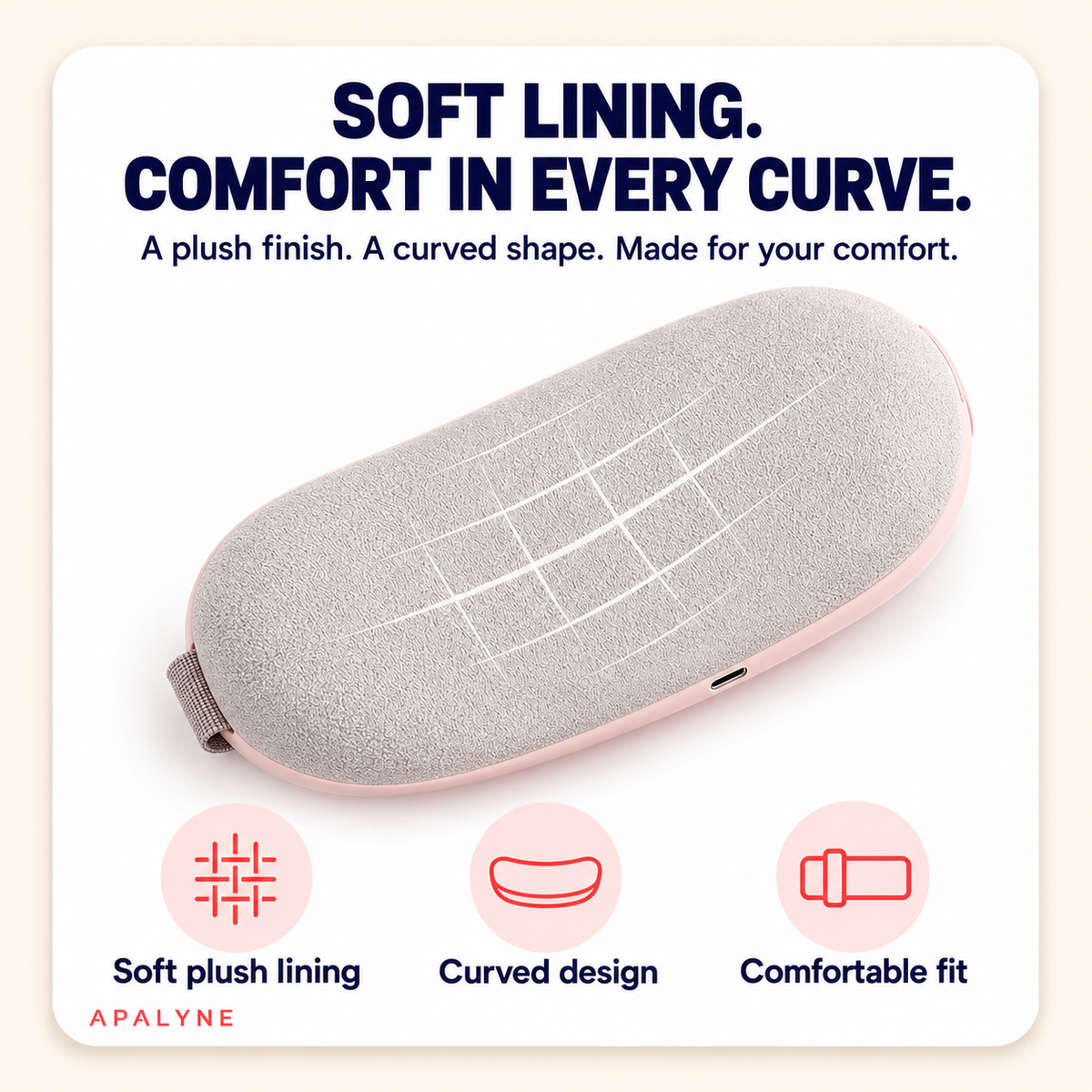 Apalyne - Wearable Heat & Massage for Period-Day Comfort
